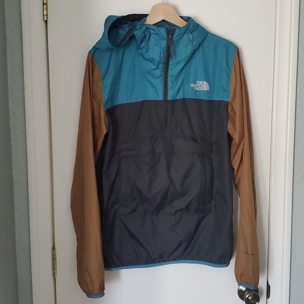 Mens north face fanorak windbreaker hoodie